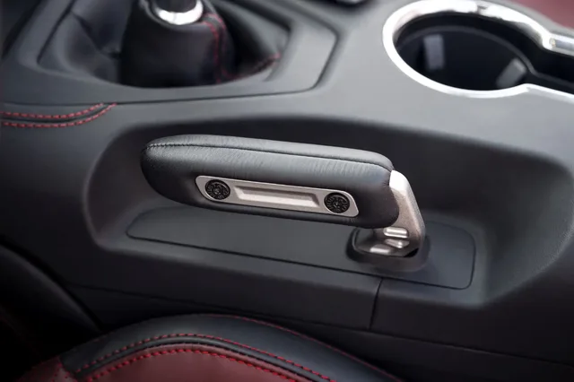2024 Ford Mustang Passenger Grab Handle Detail
