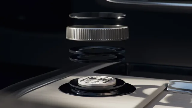 2024 Volvo EX90 Crystal Rotary Controller Exploded View