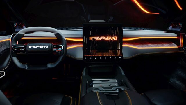 RAM 1500 Revolution Concept Dashboard Front View