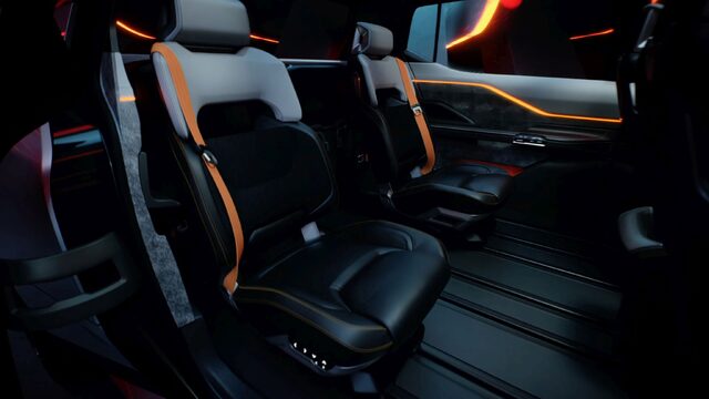 RAM 1500 Revolution Concept Rear Seat Interior