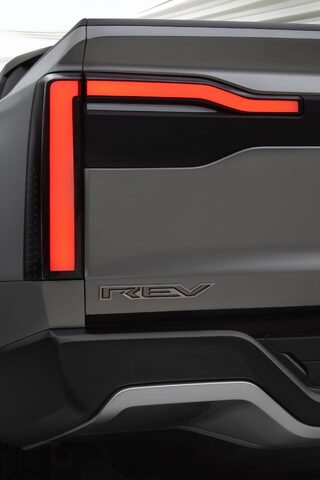 RAM 1500 Revolution Concept Rear Taillight and REV Badge