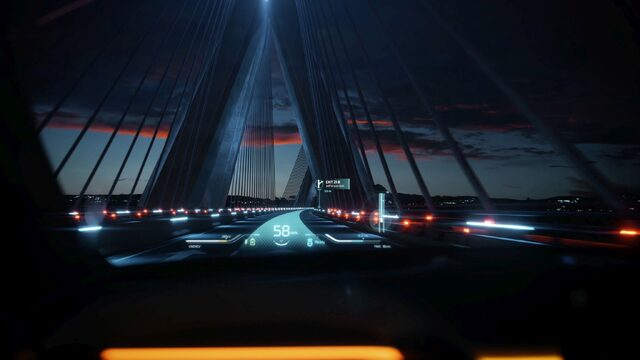 RAM 1500 Revolution Concept Augmented Reality Head-Up Display