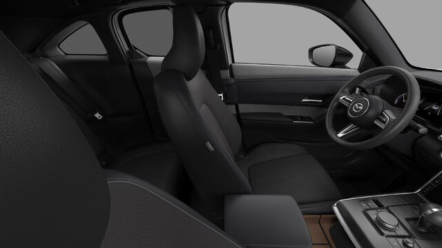 Mazda MX-30 Interior in Dark Black Upholstery