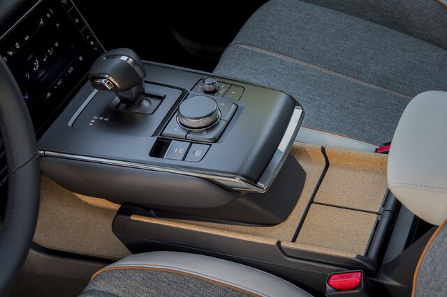 Mazda MX-30 Floating Center Console Close-Up