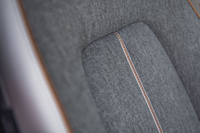Mazda MX-30 Recycled Fabric Seat Detail