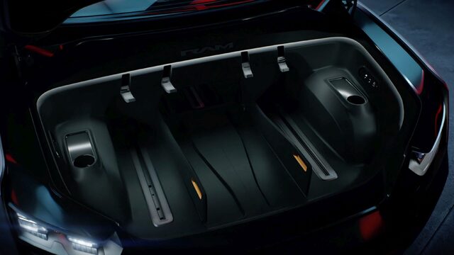 RAM 1500 Revolution Concept Front Trunk Storage