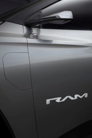 RAM 1500 Revolution Concept Front Fender Badge and Door Handle
