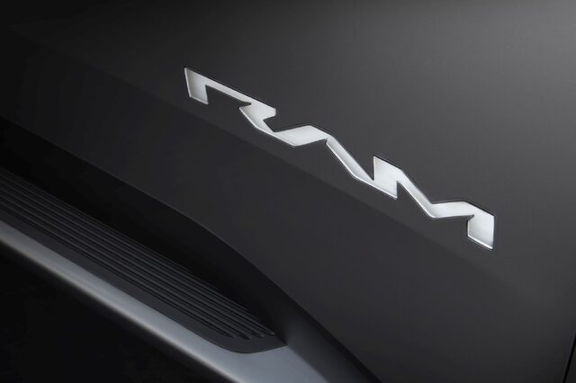 RAM 1500 Revolution Concept RAM Badge Detail