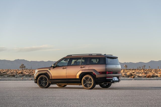 2024 Hyundai Santa Fe rear-side