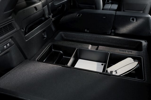2025 Mazda CX-70 cargo area hidden underfloor storage