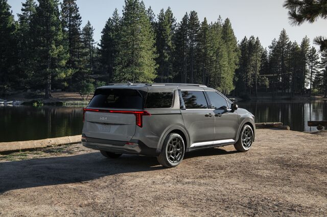 2025 Kia Carnival HEV rear-side