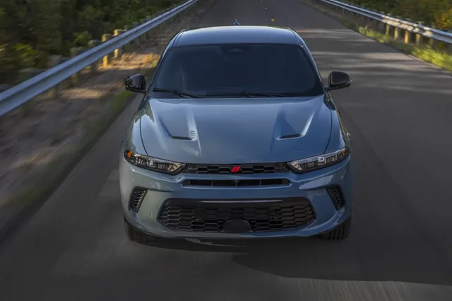 2023 Dodge Hornet Front View Driving on Highway