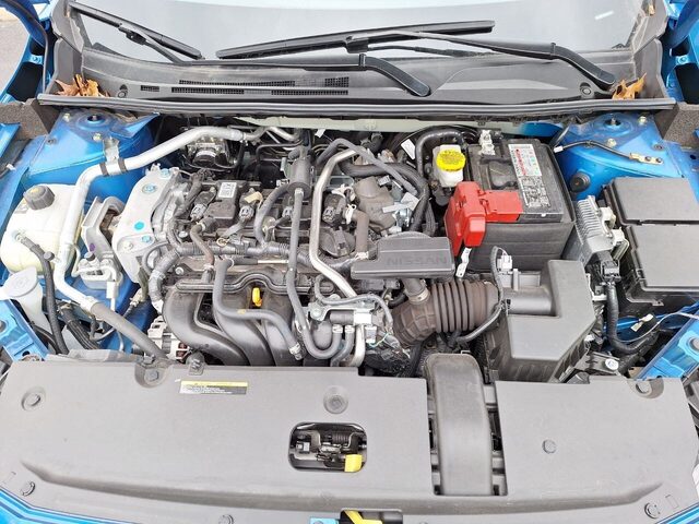 2023 Nissan Sentra SR engine bay wide view