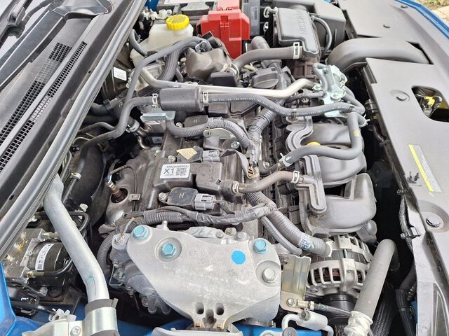 2023 Nissan Sentra SR 2.0-liter engine close-up