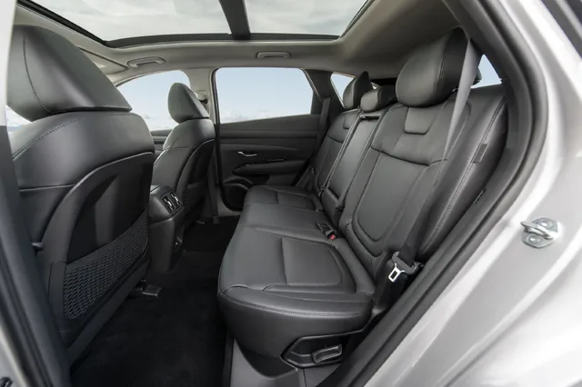 2025 Hyundai Tucson Rear Seat Interior