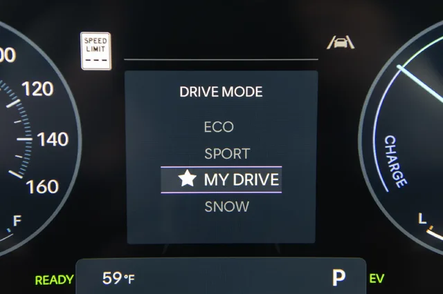 2025 Hyundai Tucson Drive Mode My Drive Selected