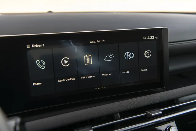 2025 Hyundai Tucson Infotainment Home Screen