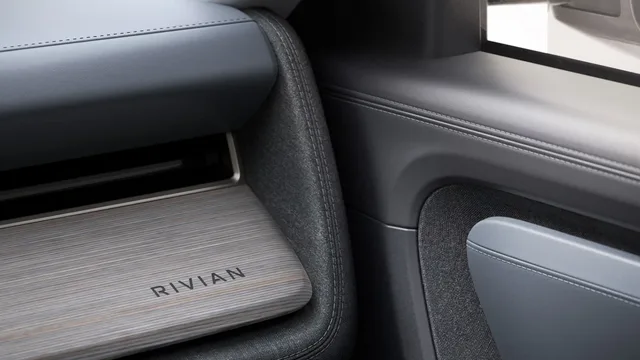 2026 Rivian R2 Interior Trim and Material Detail