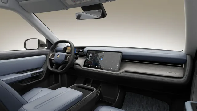 2026 Rivian R2 Dashboard and Infotainment Screen
