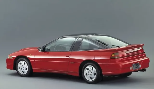 1989 Mitsubishi Eclipse side - rear