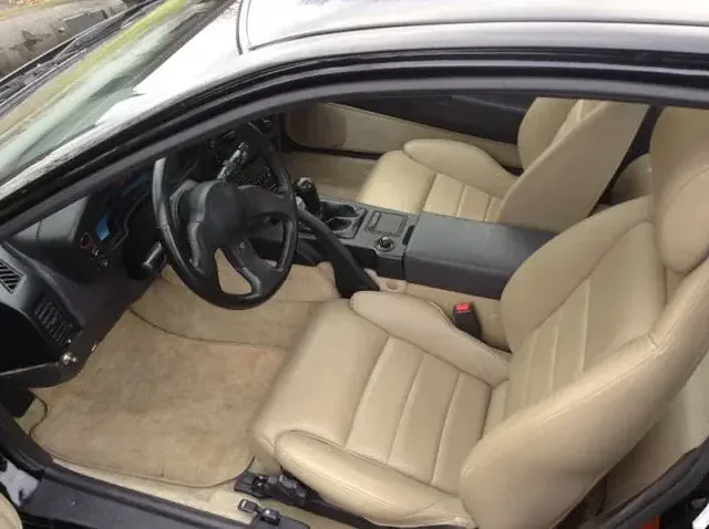 Mitsubishi Eclipse First-Generation Interior with Tan Leather
