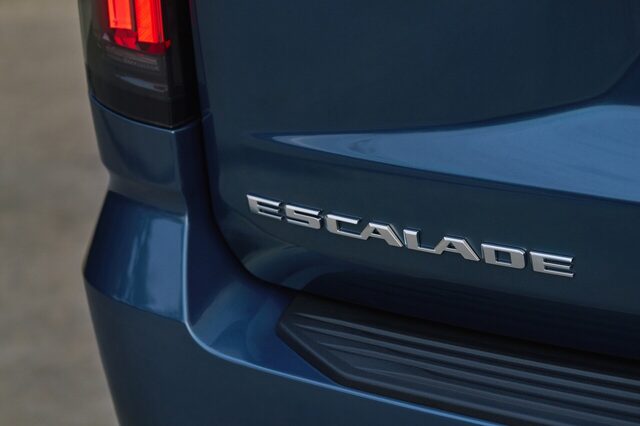 2025 Cadillac Escalade Rear Escalade Badge