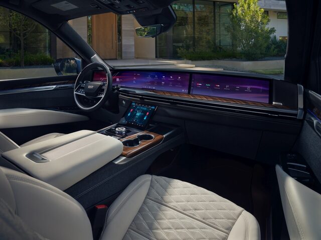 2025 Cadillac Escalade Full Interior with 55-Inch OLED Display