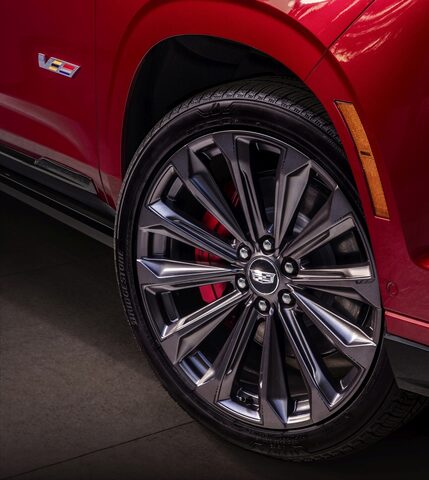 2025 Cadillac Escalade-V Rear Wheel with V-Series Badge