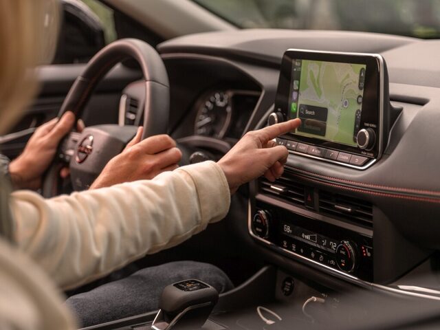 2025 Nissan Rogue Rock Creek Navigation Touchscreen