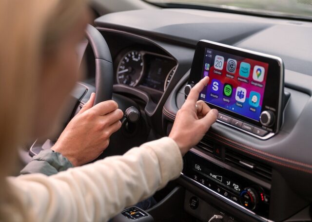 2025 Nissan Rogue Rock Creek Touchscreen with Apple CarPlay