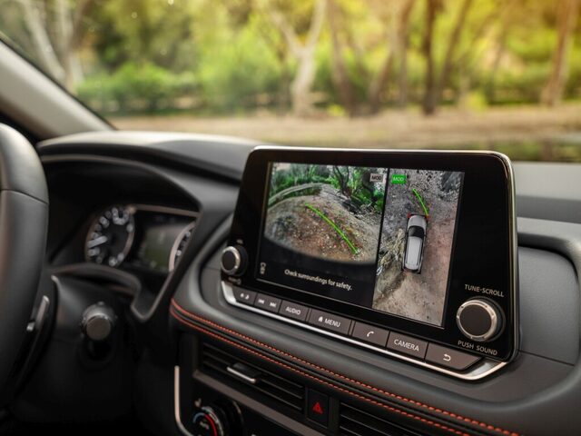 2025 Nissan Rogue Rock Creek Around View Monitor Display