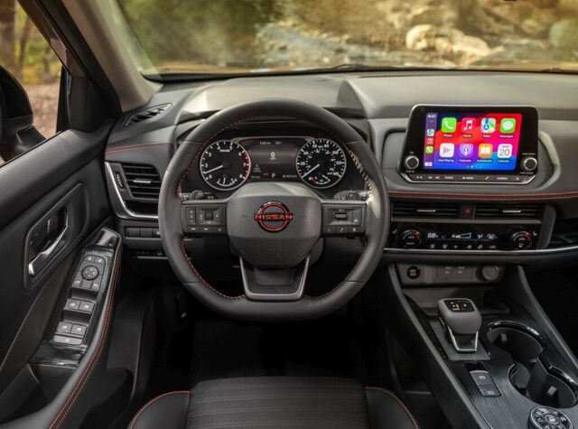 2025 Nissan Rogue Rock Creek Steering Wheel and Instrument Cluster