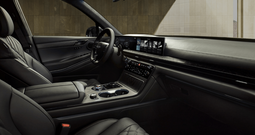 Genesis G90 Black Edition Interior front seats
