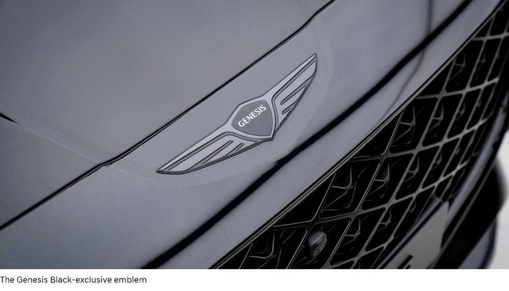 Genesis G90 Black Edition Emblem