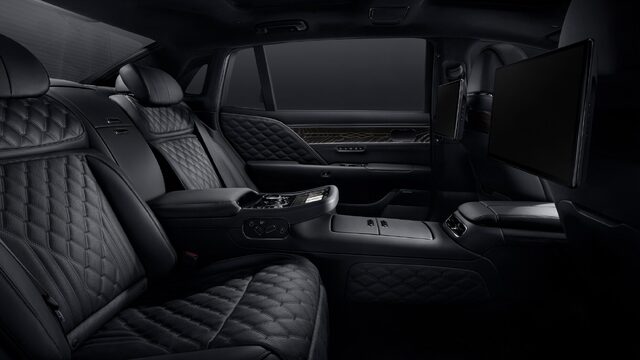 Genesis G90 Black Edition Long Wheelbase - Interior Rear Seats