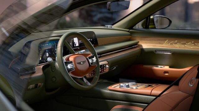 Genesis G90 Coupe Concept Interior in Mediterannian Olive - 004.jpg