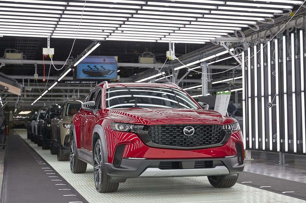 Mazda CX-50 Production Line in Alabama