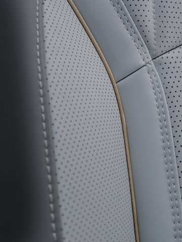 2026 Infiniti QX60 Perforated Leather Seat Detail