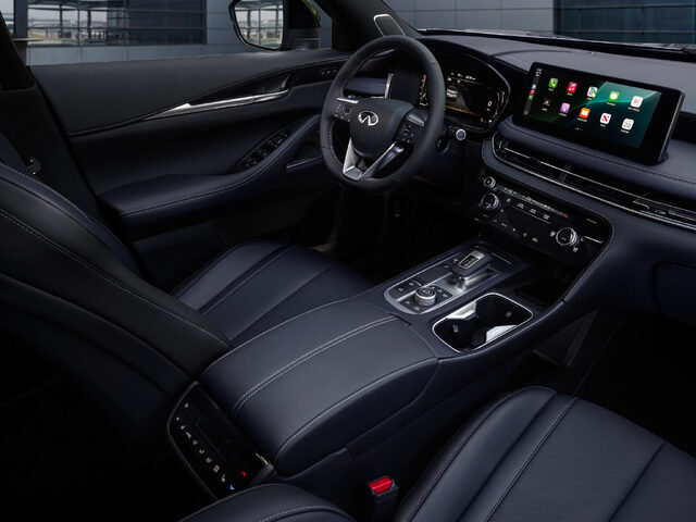 2026 Infiniti QX60 Sport Interior with Apple CarPlay