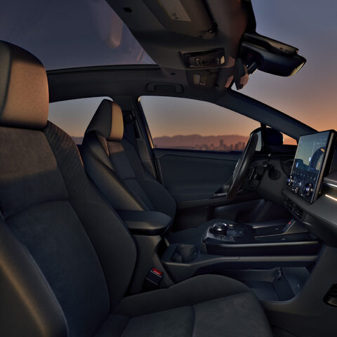 2026 Toyota C-HR Interior Front Seats and Cabin from Rear