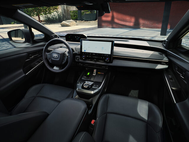 2026 Toyota bZ Interior Dashboard and Touchscreen