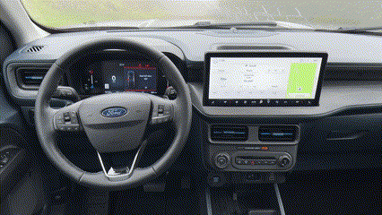 2025 Ford Maverick Lobo Interior - Animatied panoramic shot