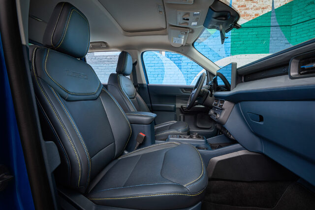 2025 Ford Maverick Lobo Interior Cabin View with Lobo Seats