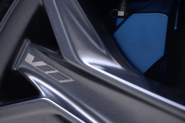 2026 Cadillac OPTIQ-V V-Series Branded Alloy Wheel Detail