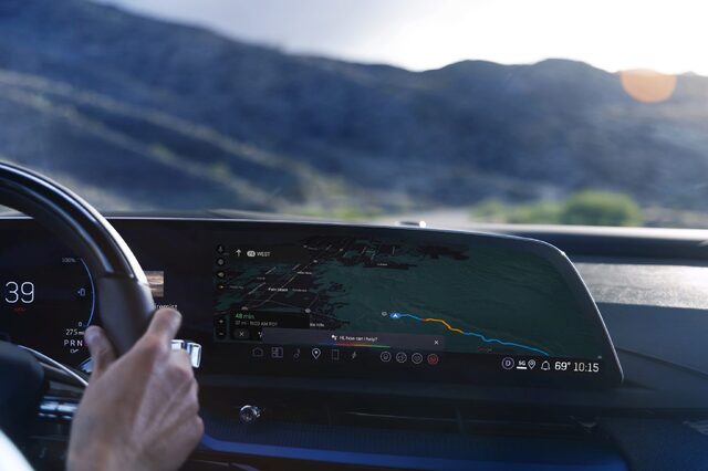 2026 Cadillac OPTIQ-V Digital Dashboard and Infotainment Display