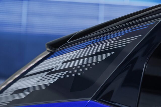 2026 Cadillac OPTIQ-V Rear Quarter Window Graphic
