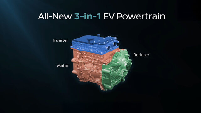 2026 Nissan LEAF 3-in-1 EV Powertrain