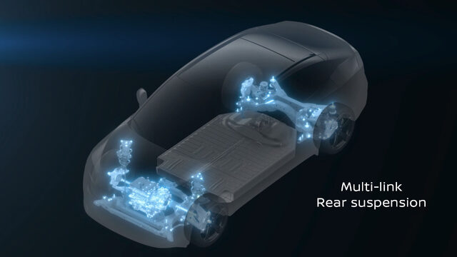 2026 Nissan LEAF Chassis and Multi-Link Rear Suspension