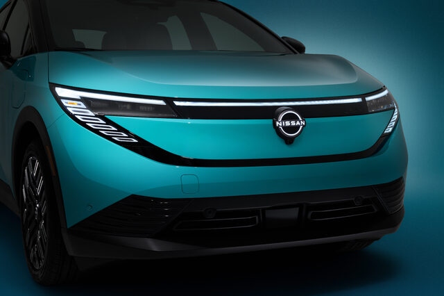 2026 Nissan LEAF Front Fascia and LED Headlights
