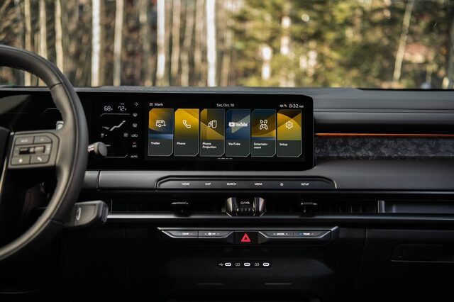 2027 Kia Telluride X-Pro Infotainment Home Screen